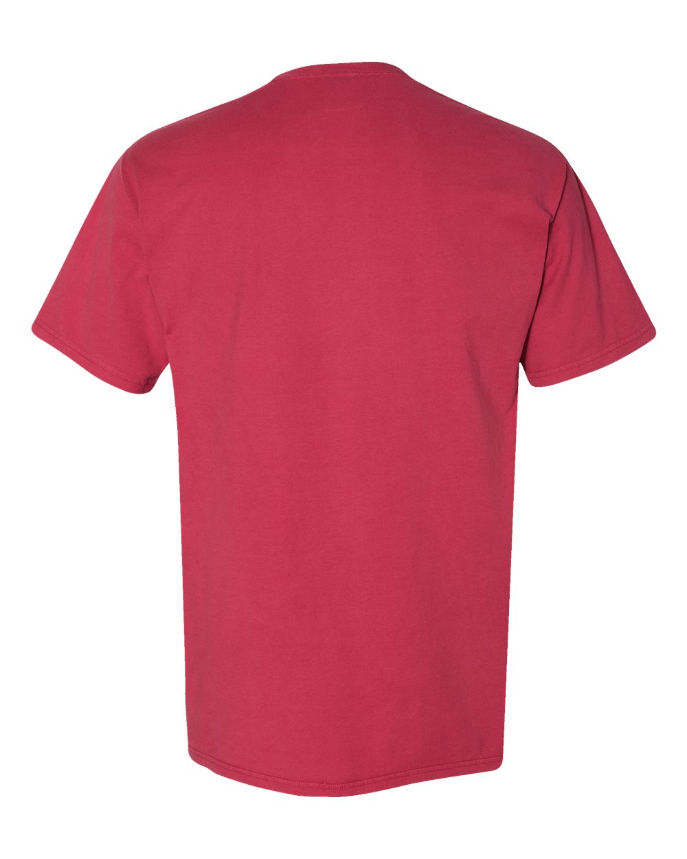 Front View of Crimson Fall Garment-Dyed T-Shirt - GDH100