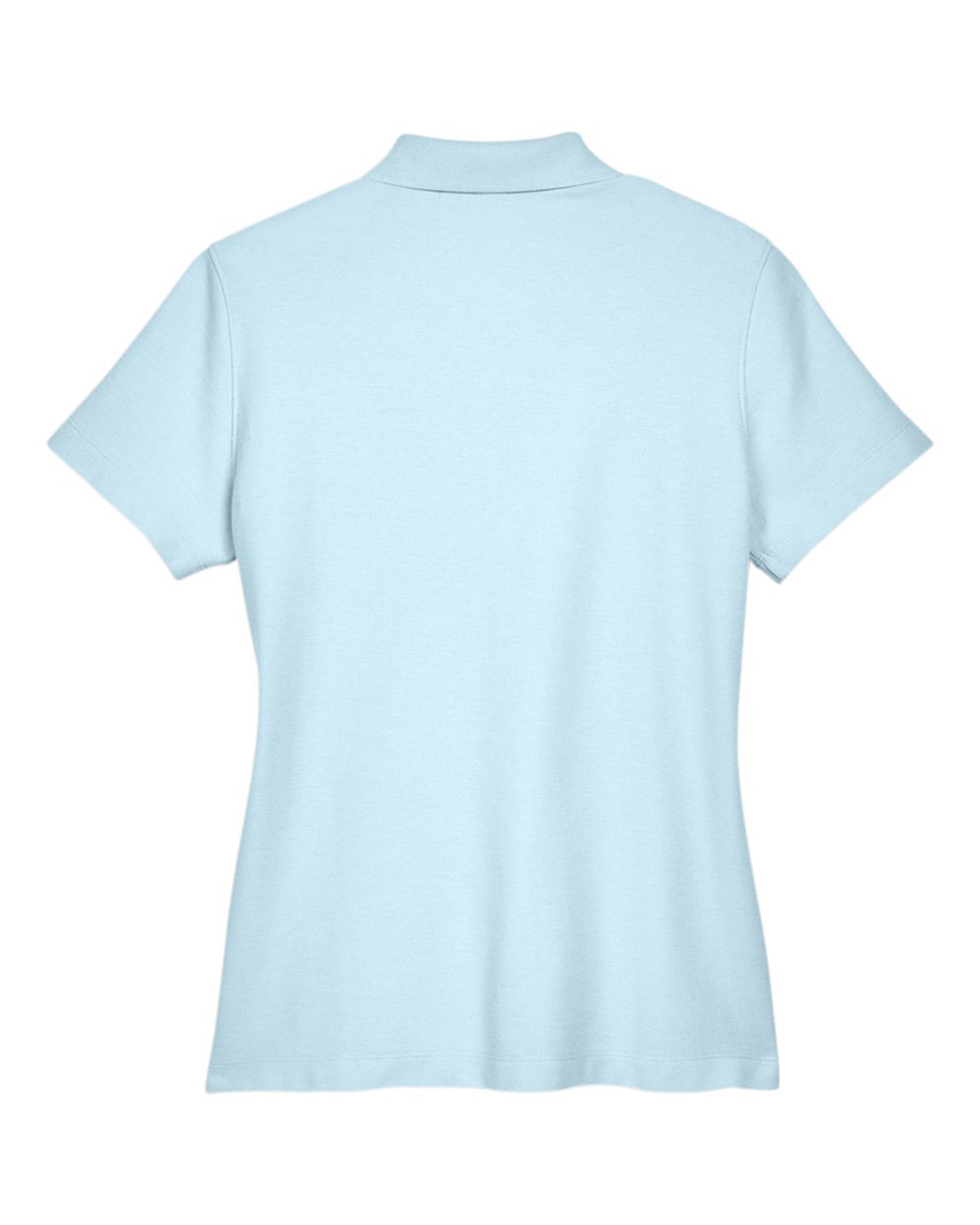 Front View of Crystal Blue Women's DRYTEC20™ Performance Polo - DG150W