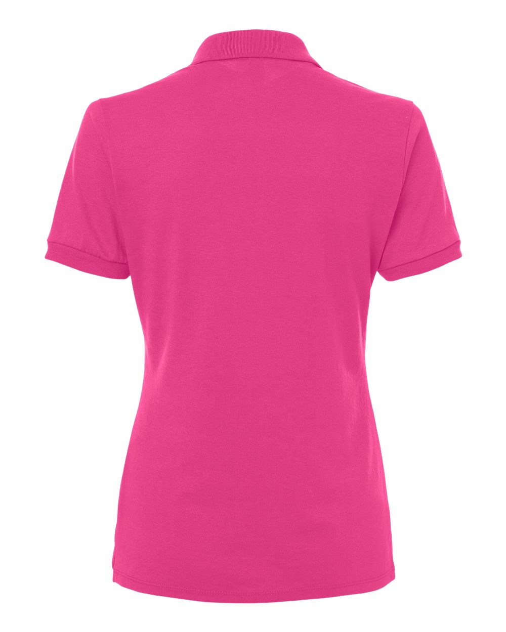 Front View of Cyber Pink Women's Dri-Power® Polo - 437F