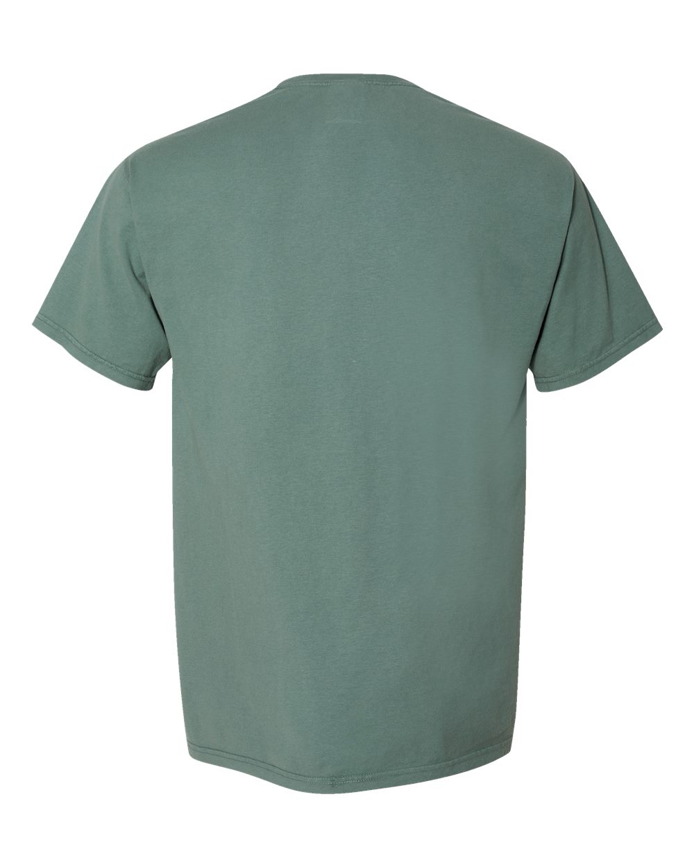 Front View of Cypress Green Garment-Dyed T-Shirt - GDH100