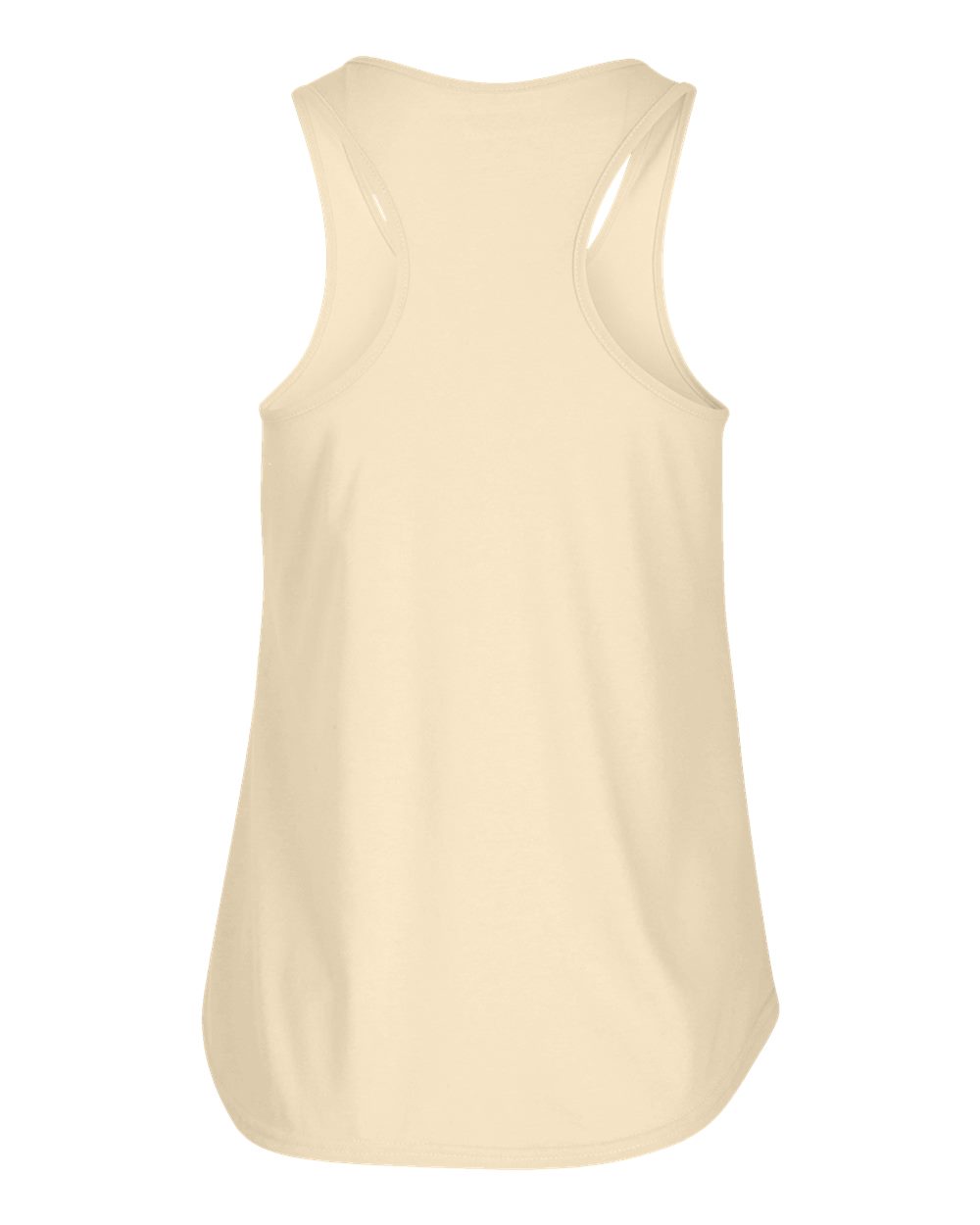 Front View of Daffodil Women's Essential Racerback Tank Top - BW2502