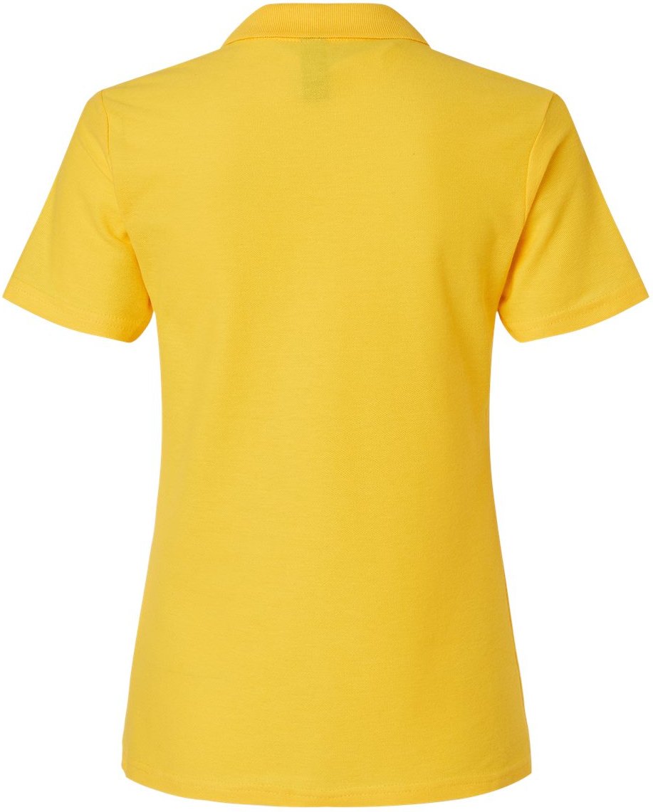 Front View of Daisy Softstyle® Women's Pique Polo - 64800L