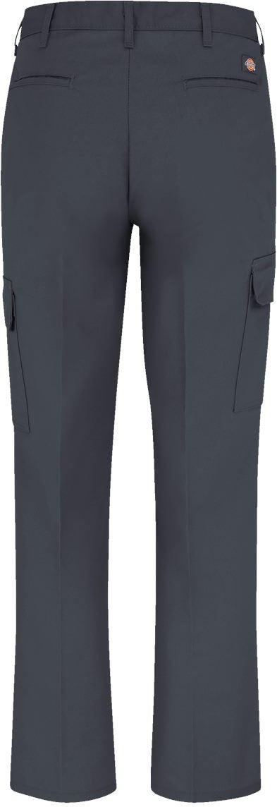 Front View of Dark Charcoal - 37 Unhemmed Industrial Cargo Pants - LP60