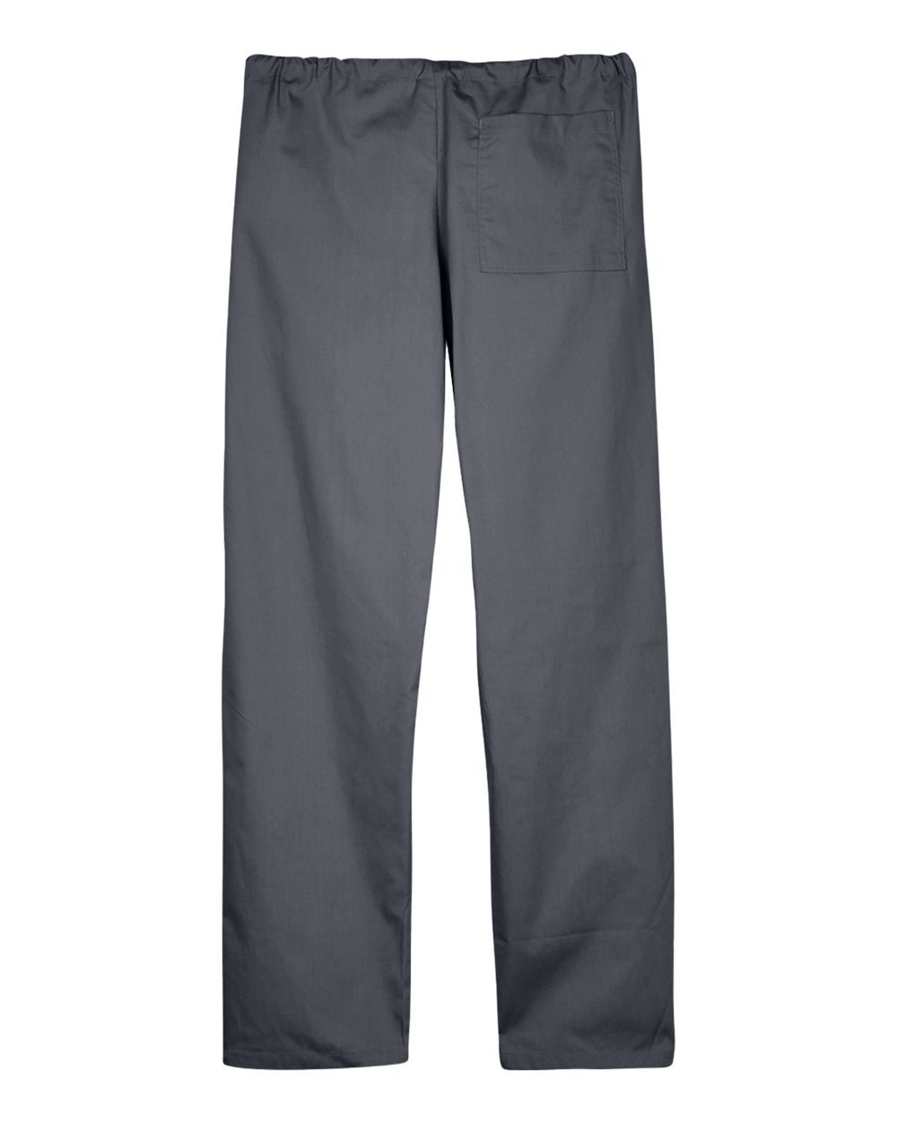 Front View of Dark Charcoal Unisex Restore Scrub Bottom - M898