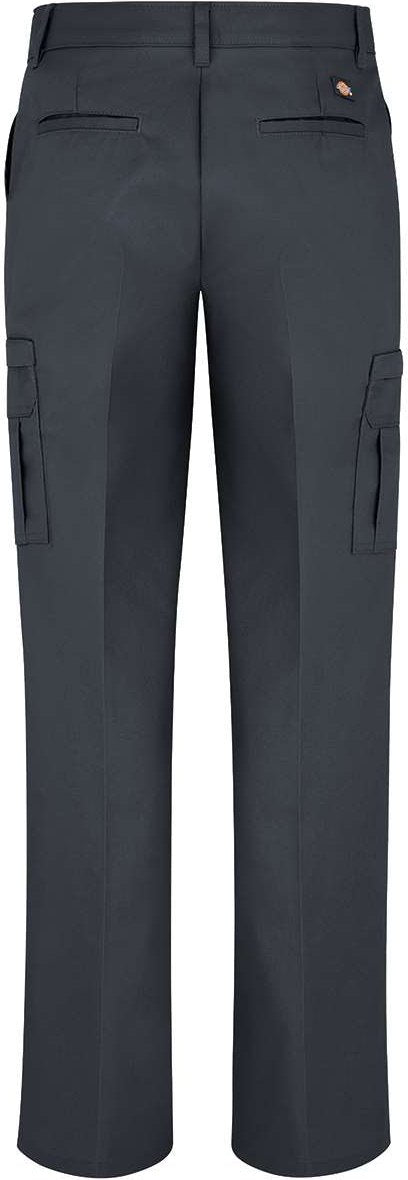 Front View of Dark Charcoal Women's Premium Cargo Pants - FW72