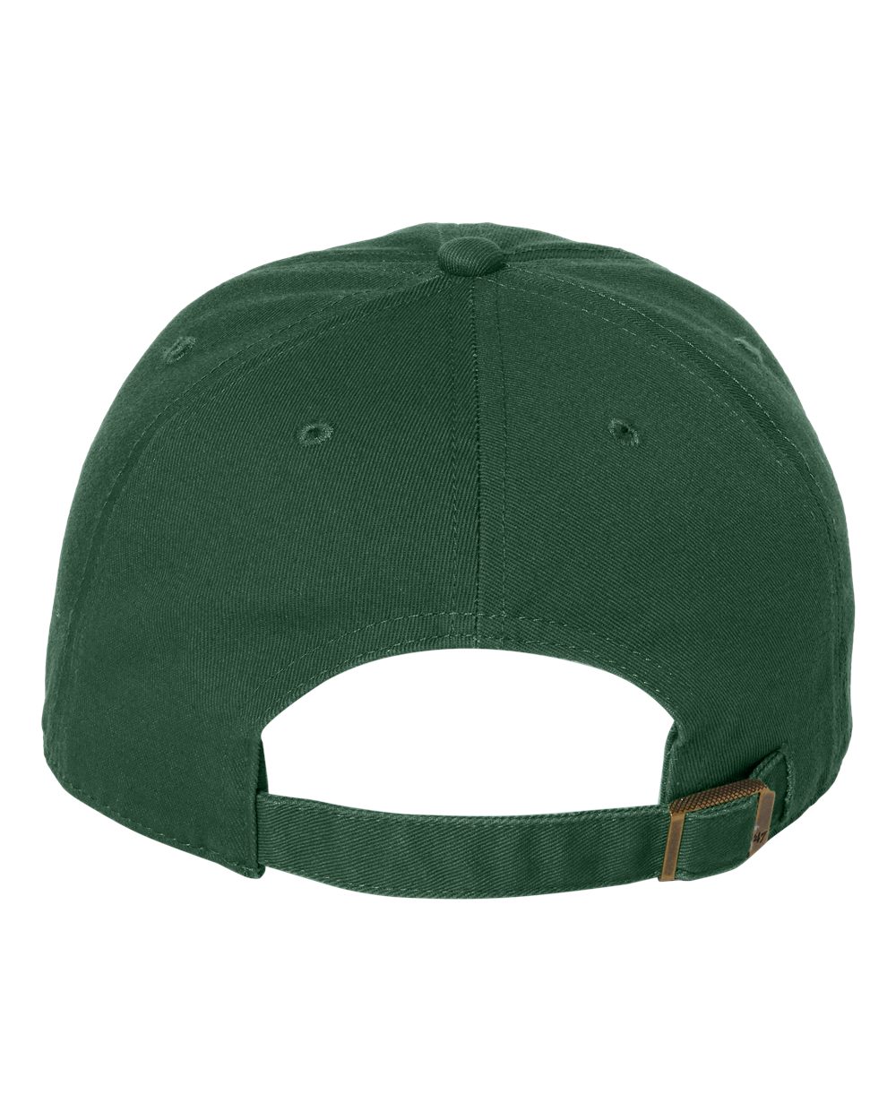 Front View of Dark Green Clean Up Cap - 4700