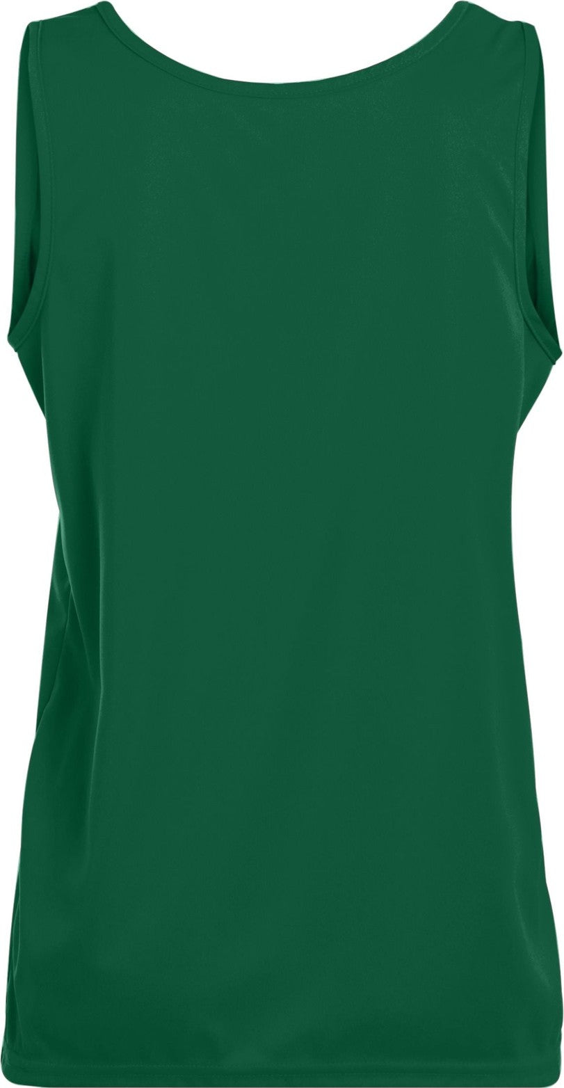 Rear View of DARK GREEN LADIES TRAINING TANK