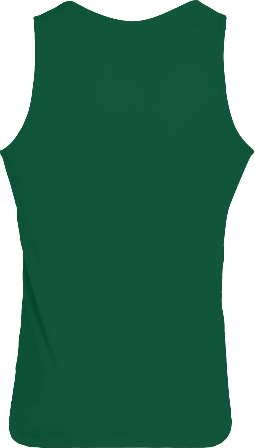 Rear View of DARK GREEN TRAINING TANK