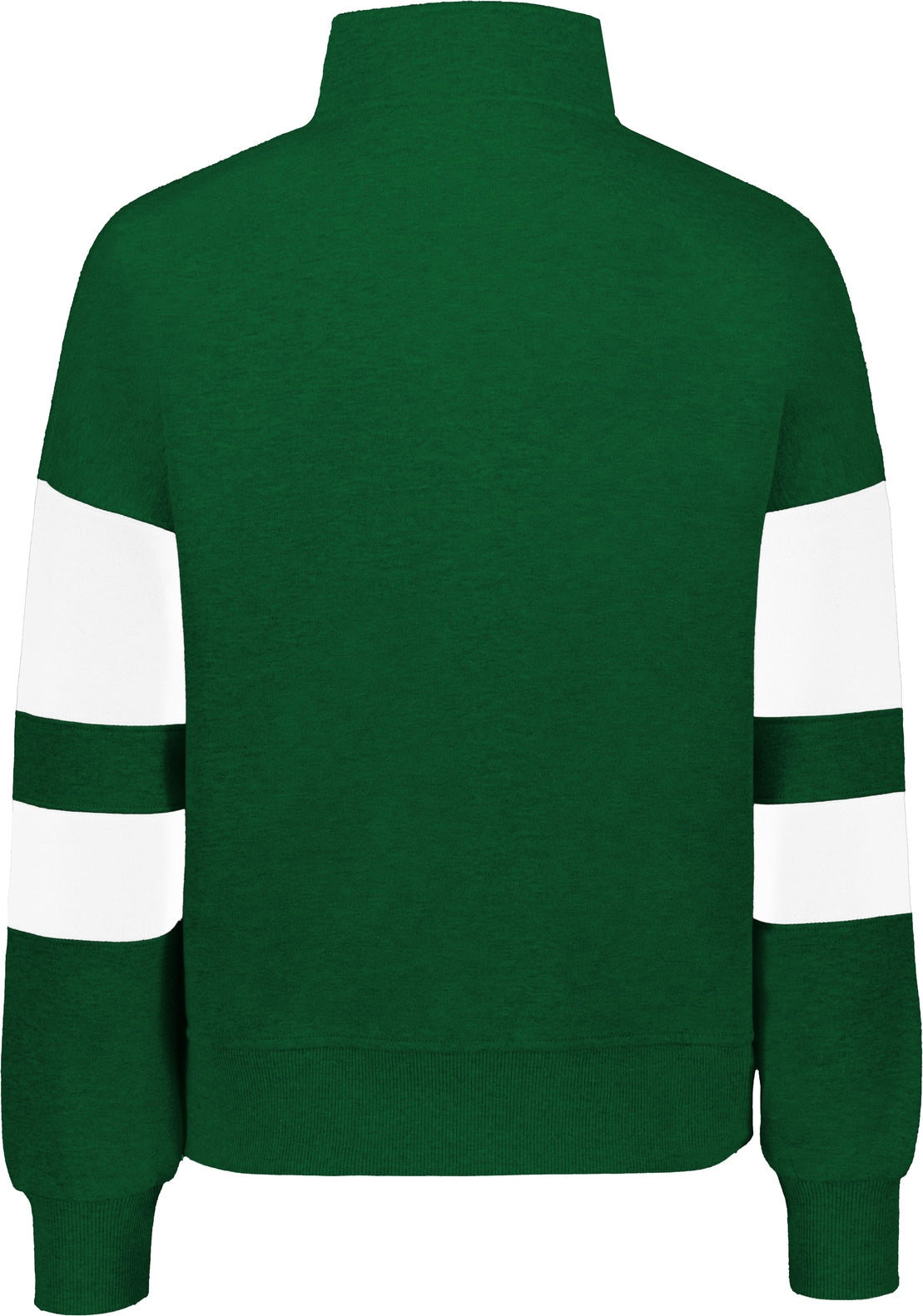 Rear View of DARK GREEN/WHITE JACKSON WAY LDS PULLOVER