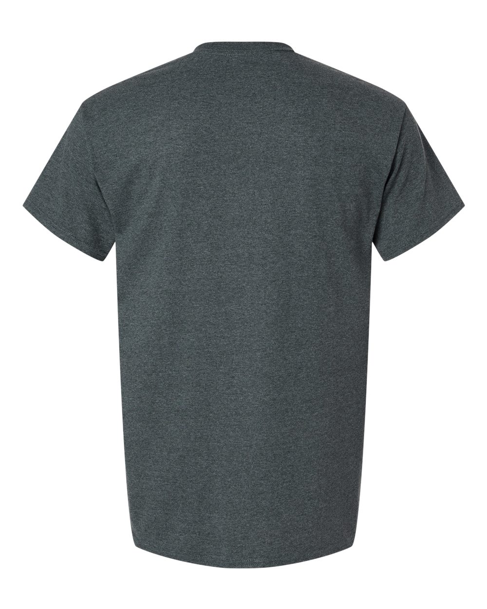 Front View of Dark Heather Ultra Cotton® T-Shirt - 2000