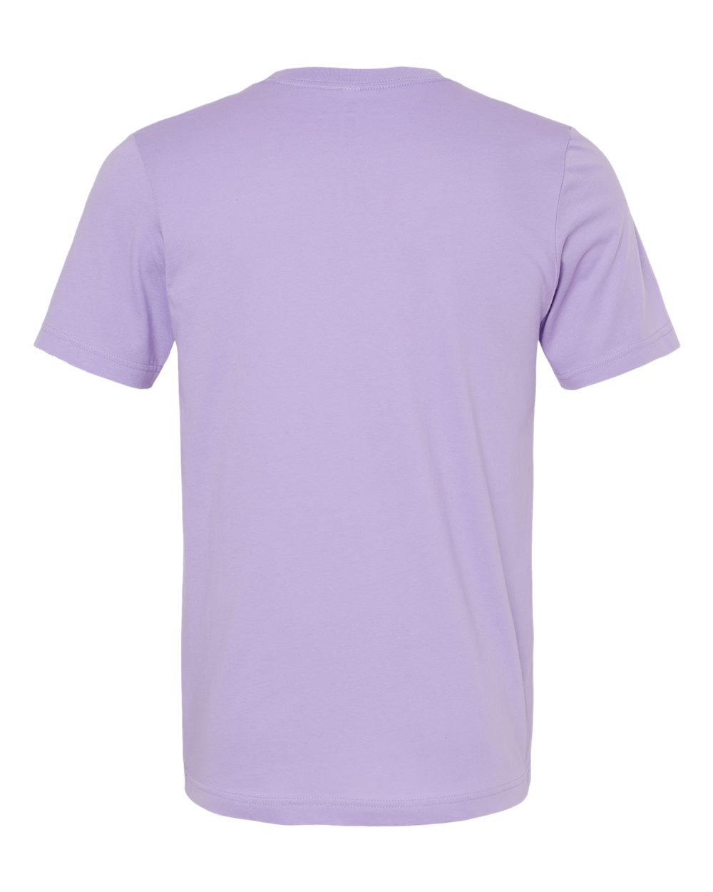 Front View of Dark Lavender Jersey Tee - 3001