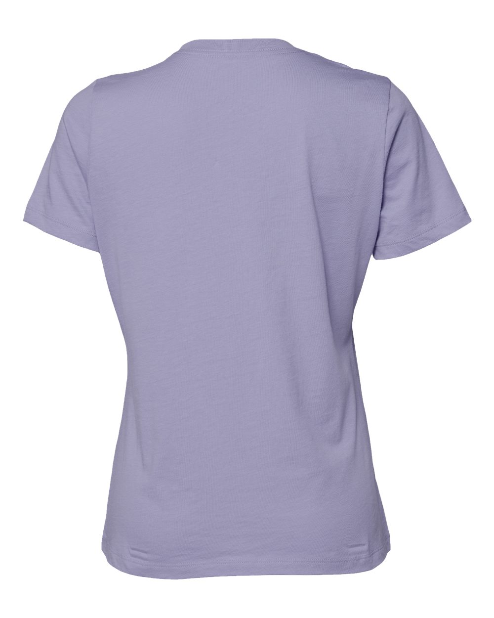 Front View of Dark Lavender Women’s Relaxed Jersey Tee - 6400