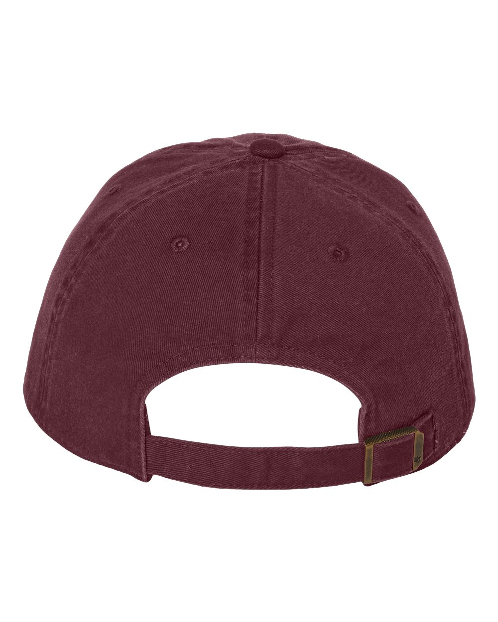 Front View of Dark Maroon Clean Up Cap - 4700