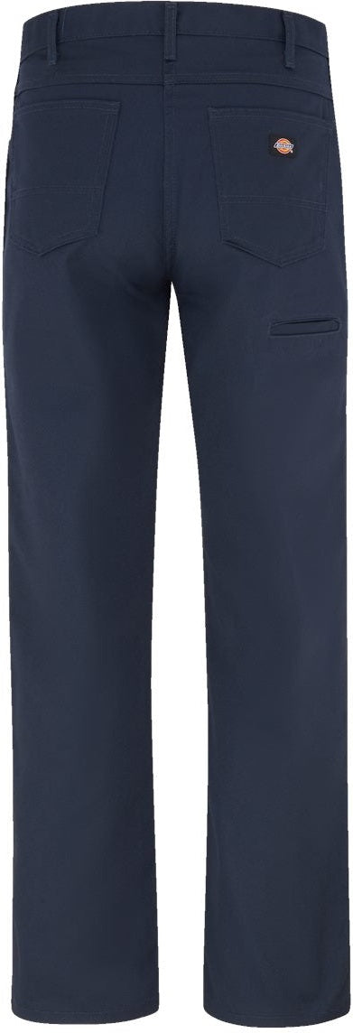 Front View of Dark Navy - 30I Rugged Twill Pants - C798
