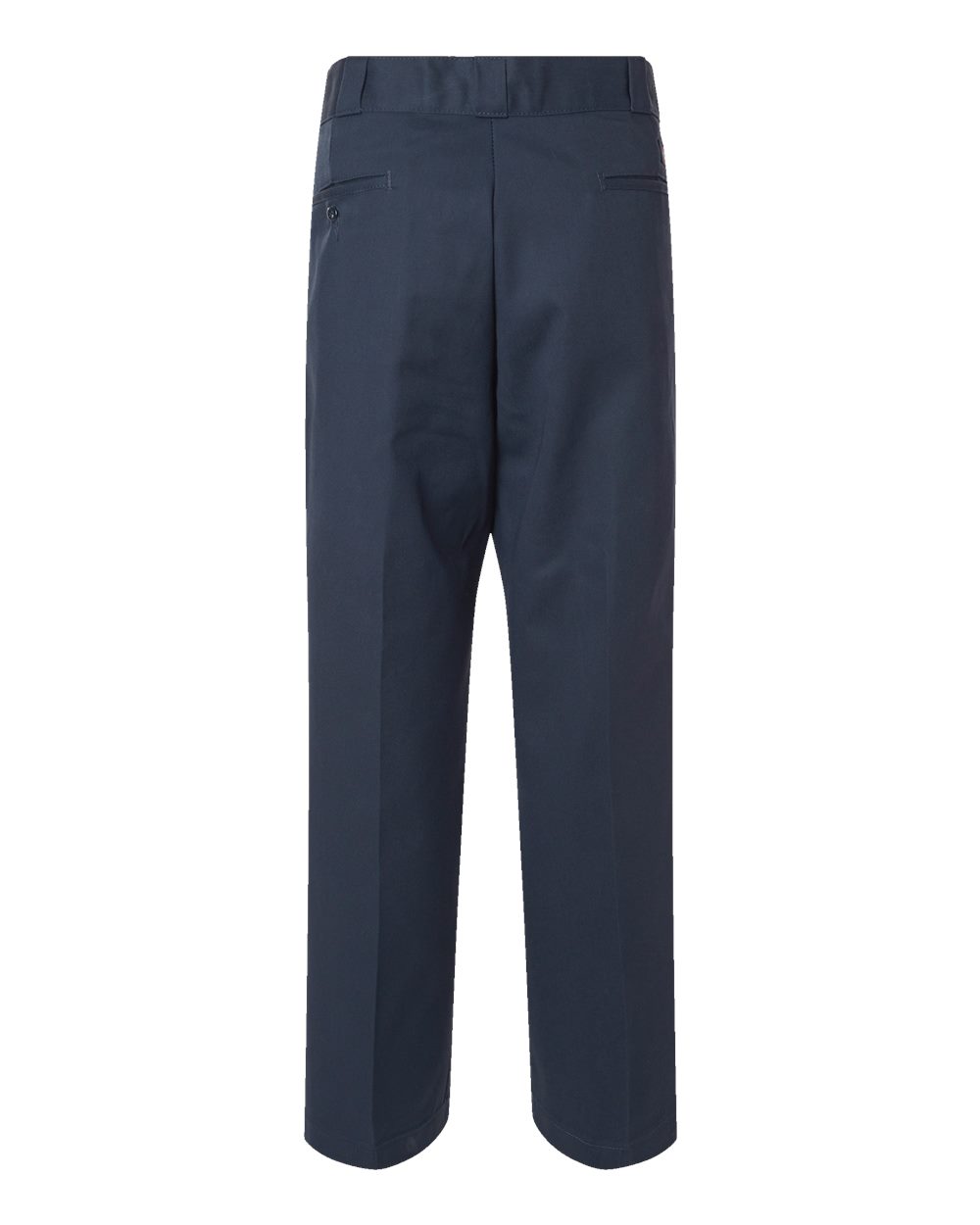 Front View of Dark Navy - 37 Unhemmed Industrial 874® Work Pants - Extended Sizes - P874EXT