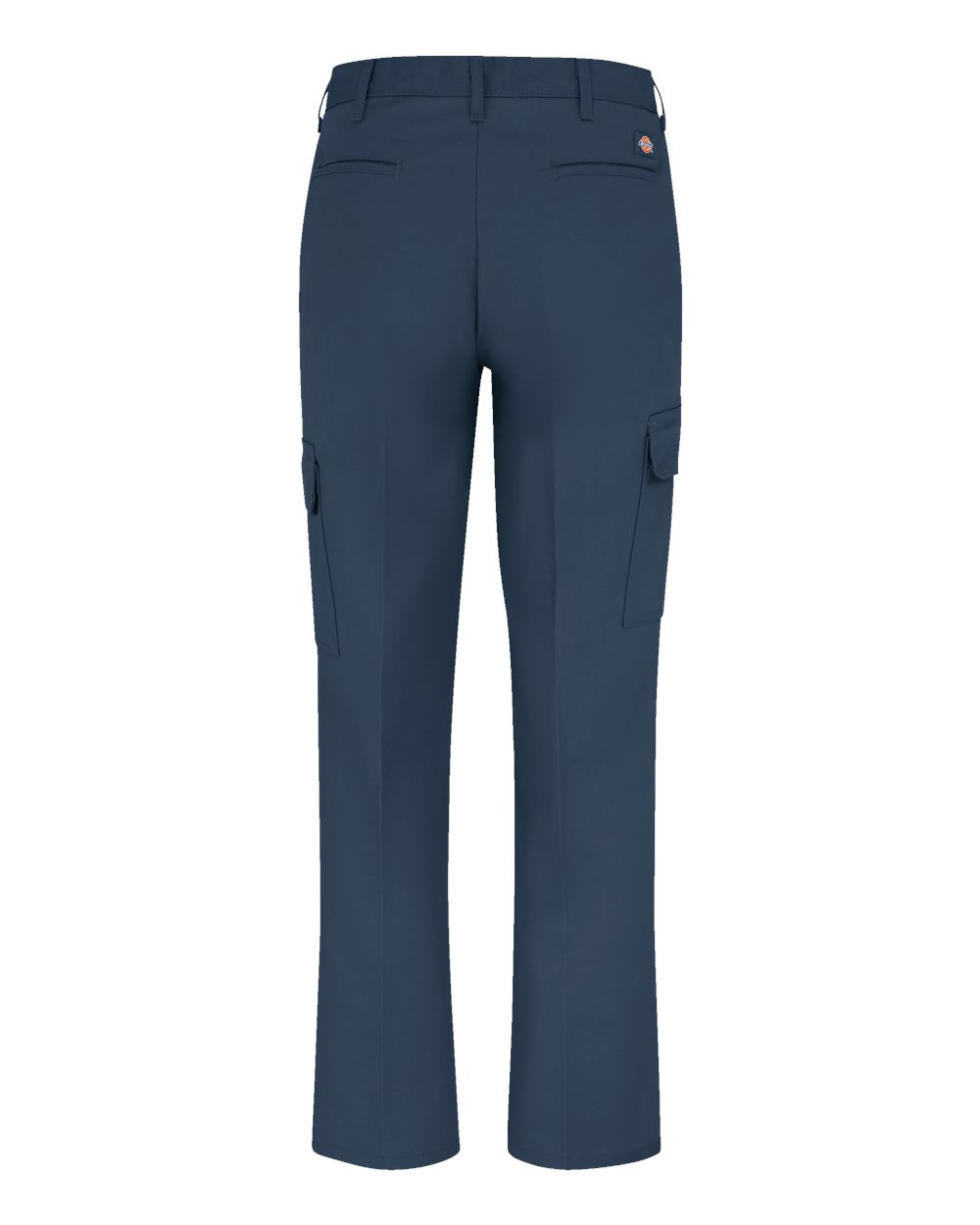 Front View of Dark Navy - 37 Unhemmed Industrial Cargo Pants - LP60