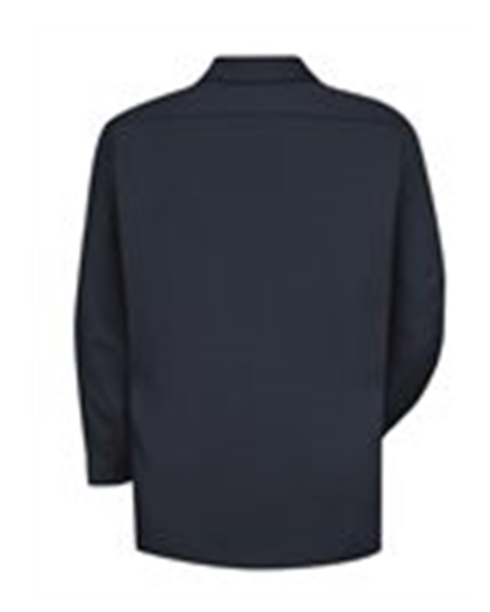 Front View of Dark Navy Deluxe Heavyweight Cotton Shirt - Tall Sizes - SC70T