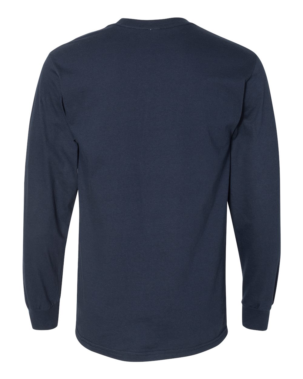 Front View of Dark Navy Hammer™ Long Sleeve T-Shirt - H400