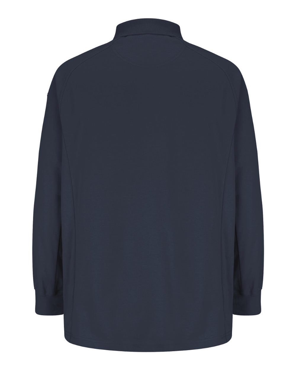 Rear View of Dark Navy Long Sleeve Special Ops Polo - HS5127