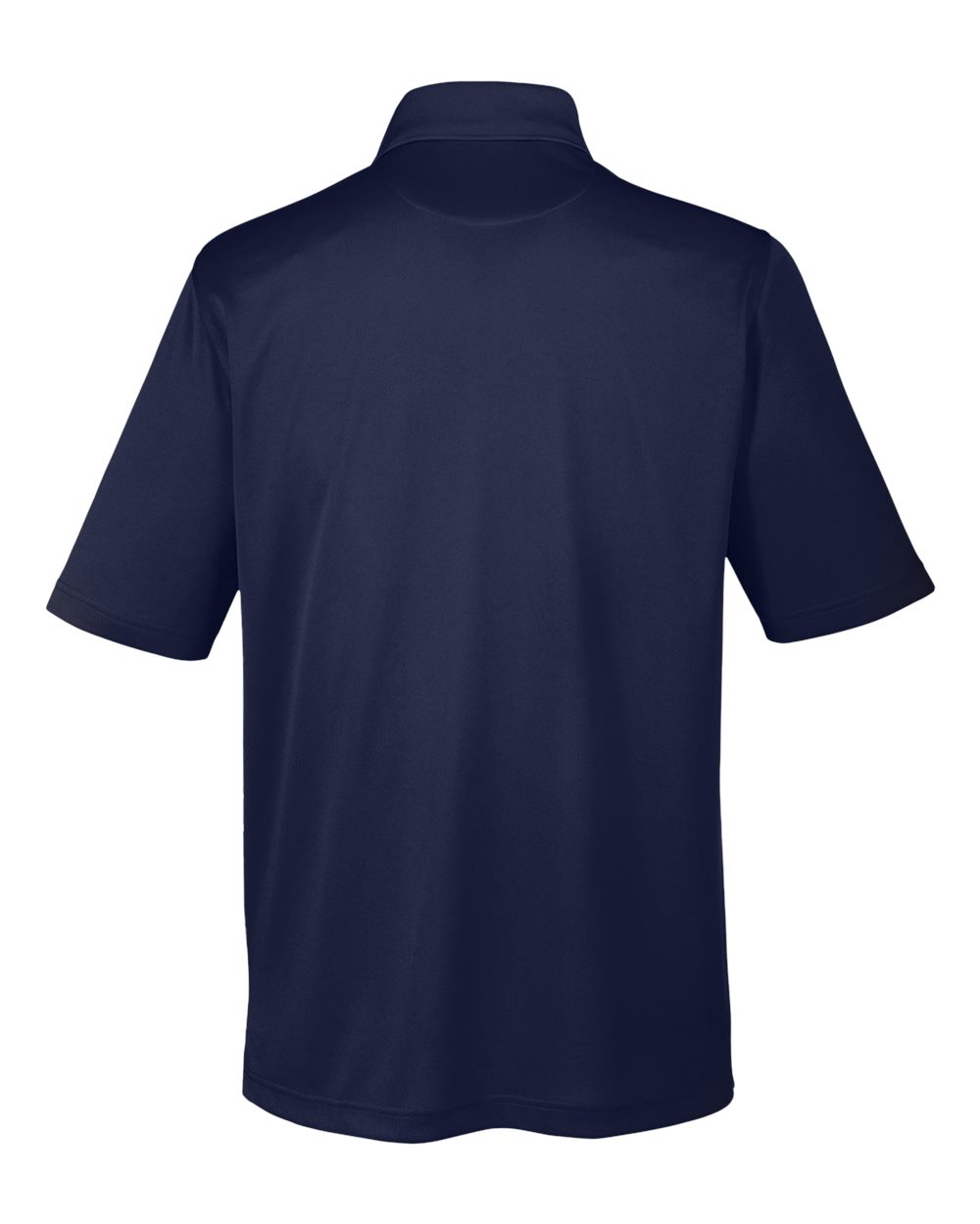 Front View of Dark Navy Men's Advantage Snag Protection Plus IL Pocket Polo - M348P