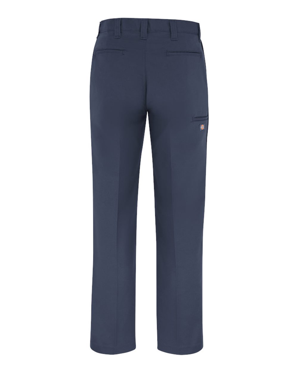 Rear View of Dark Navy Premium Industrial Double Knee Pants - Extended Sizes - LP56EXT