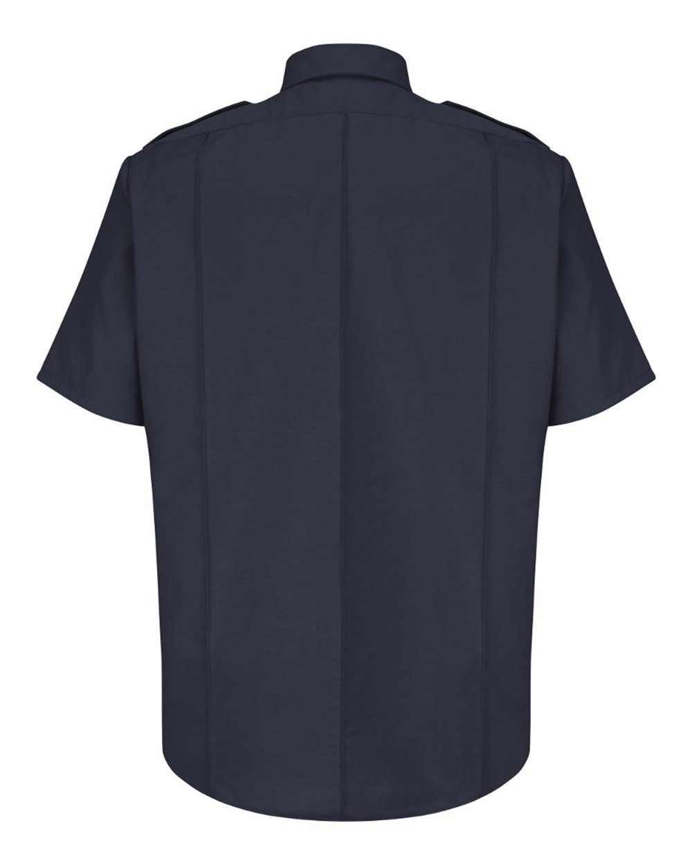 Front View of Dark Navy Security Shirt - SP46