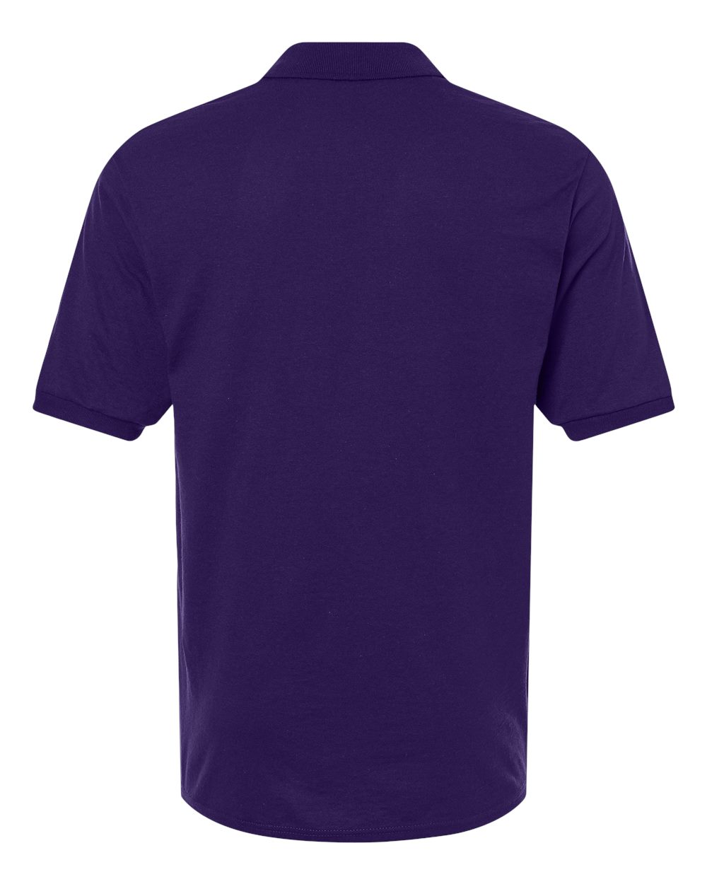 Front View of Deep Purple Dri-Power® Polo - 437R