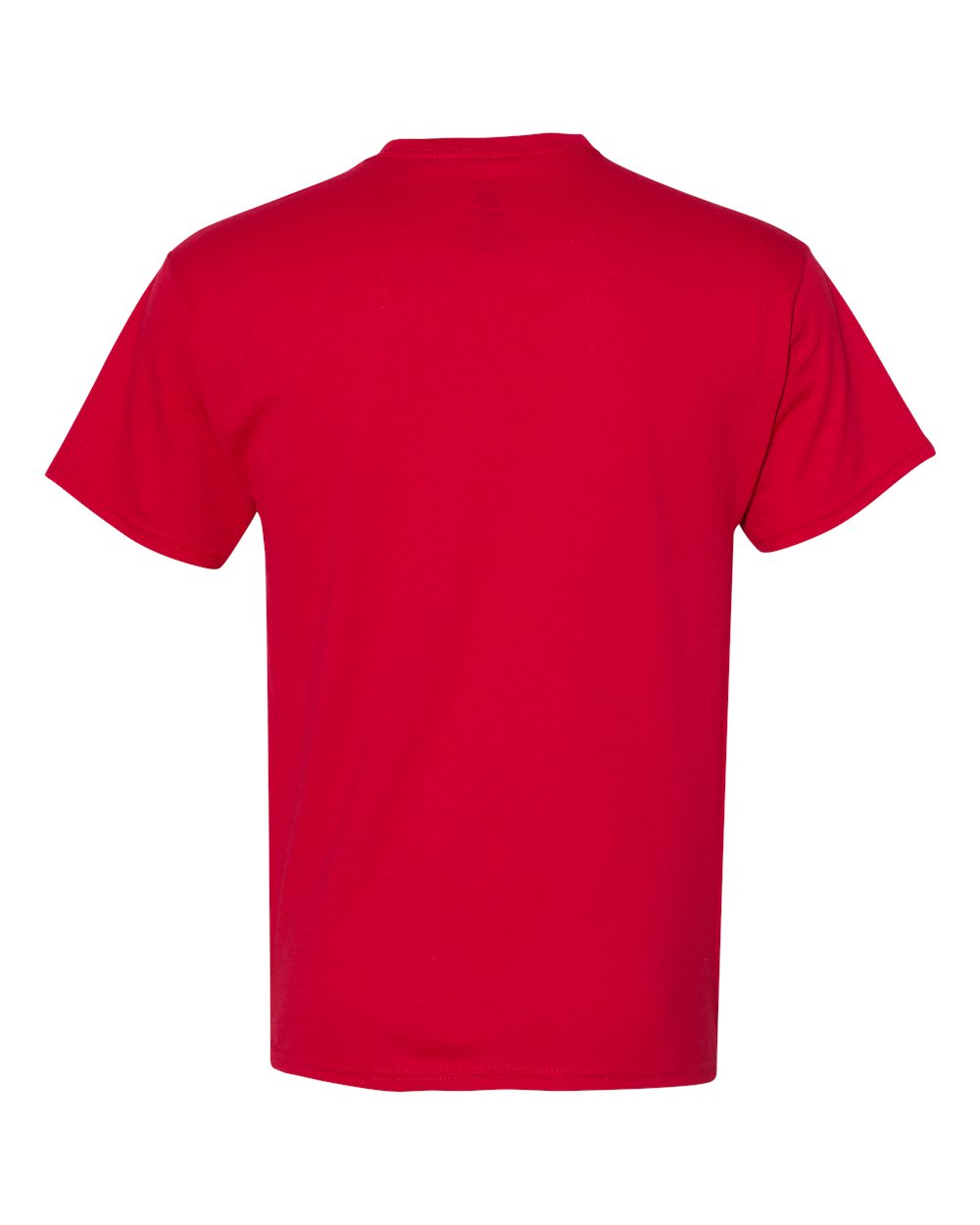 Front View of Deep Red Ecosmart™ T-Shirt - 5170