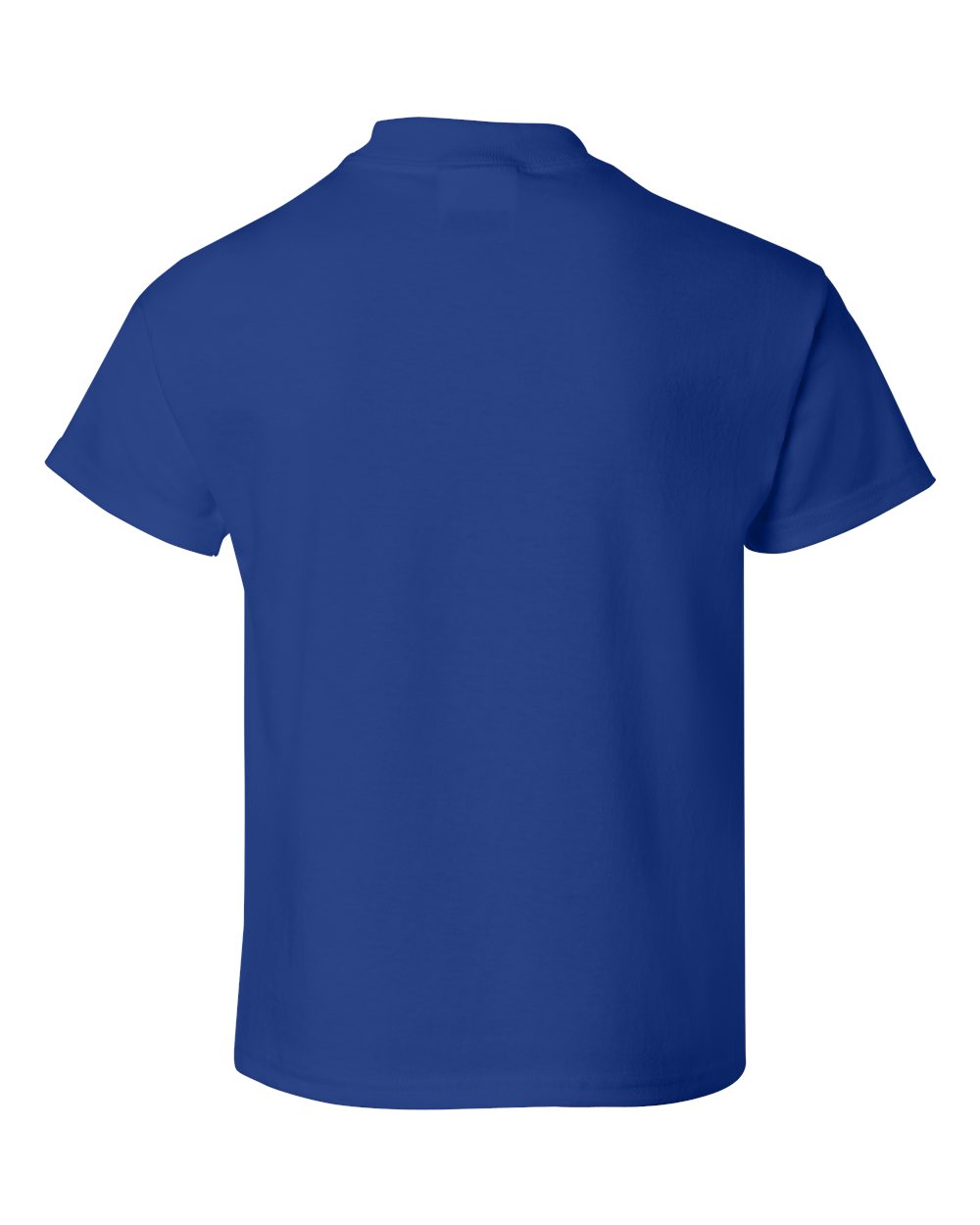 Rear View of Deep Royal Essential-T Youth T-Shirt - 5480
