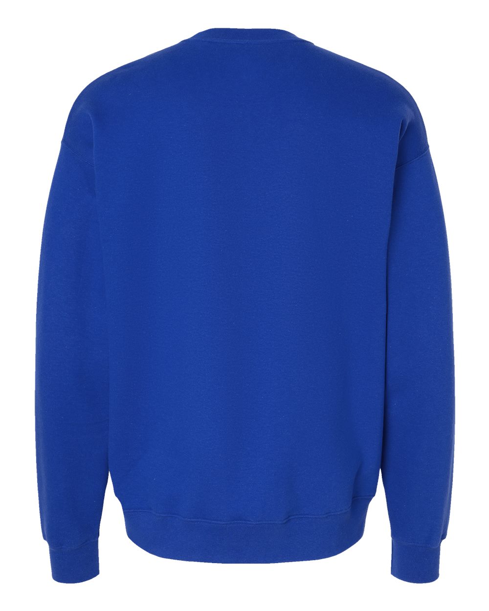 Front View of Deep Royal Perfect Sweats Crewneck Sweatshirt - RS160