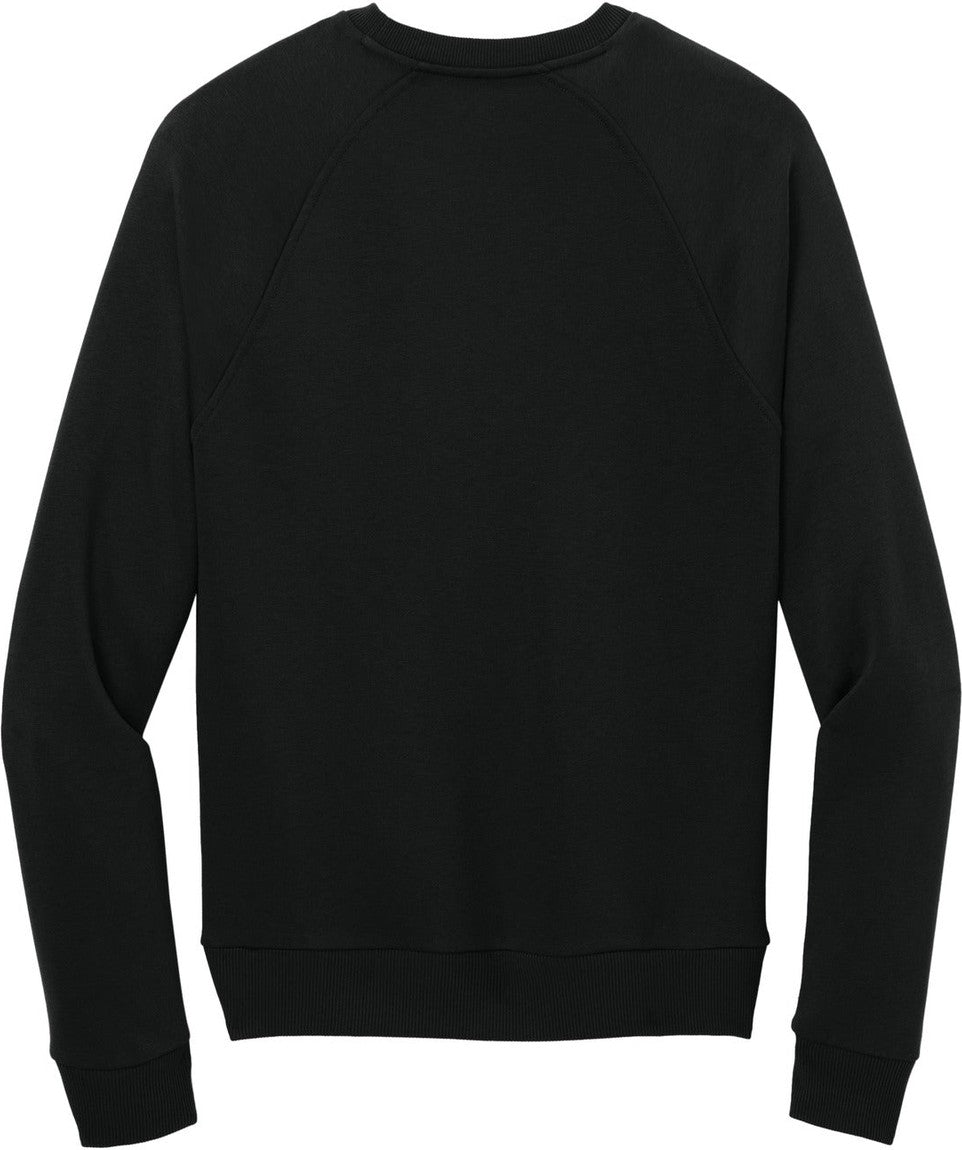 DeepBlack Allmade Unisex Organic CVC Fleece Crewneck Sweatshirt AL5004