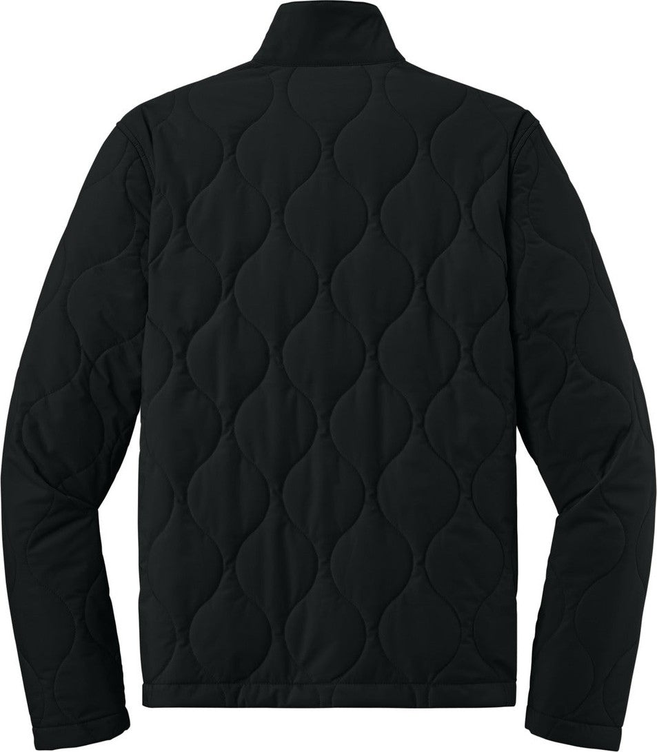 Rear View of DeepBlack Mercer+Mettle Quilted Liner Jacket MM7202