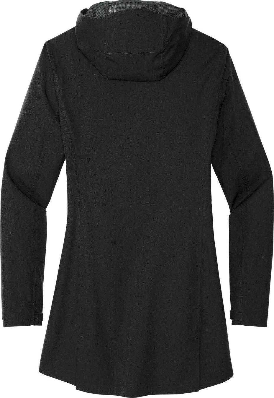 Rear View of DeepBlack Mercer+Mettle Women's Waterproof Rain Shell MM7001