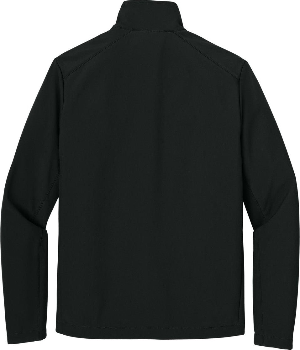 Front View of DeepBlack Port Authority C-FREE Core Soft Shell J720