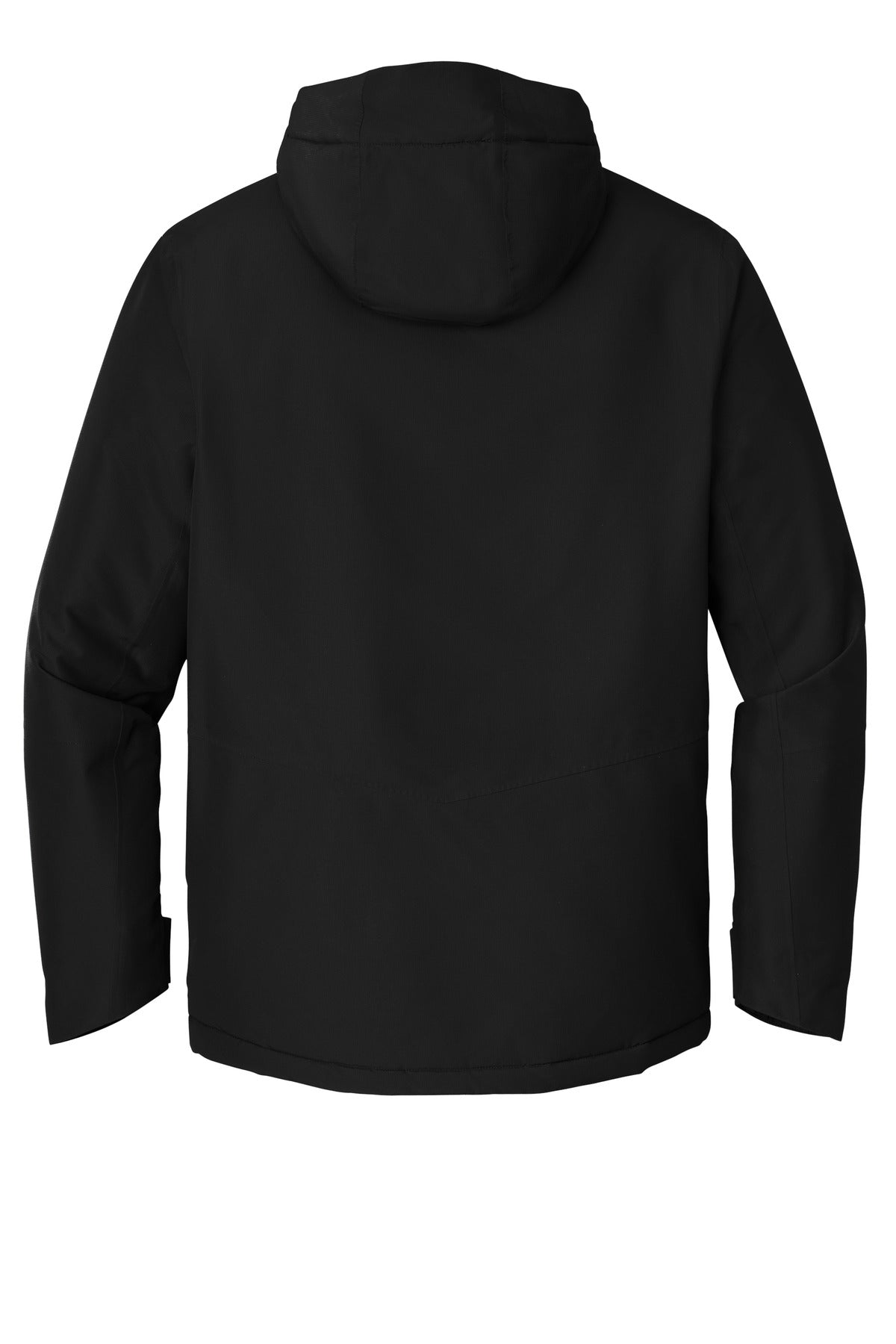 Front View of DeepBlack Port Authority Venture Waterproof Insulated Jacket J362