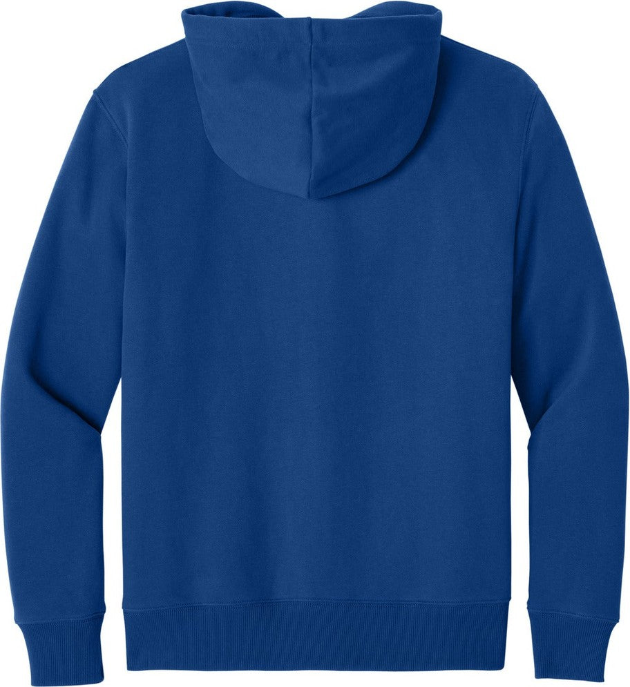 Rear View of DeepRoyal District V.I.T. Super Heavyweight Fleece Hoodie DT6600