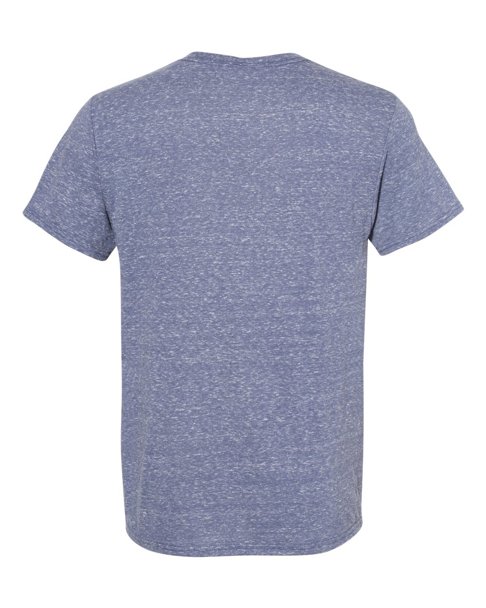 Front View of Denim Snow Heather Jersey T-Shirt - 88MR