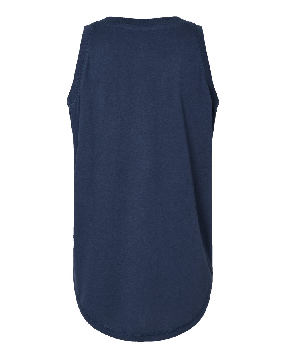 Front View of Denim Women's Relaxed Fine Jersey Tank - 3592