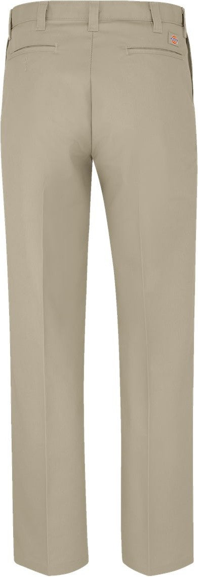 Front View of Desert Sand - 32I Industrial Flat Front Pants - LP92