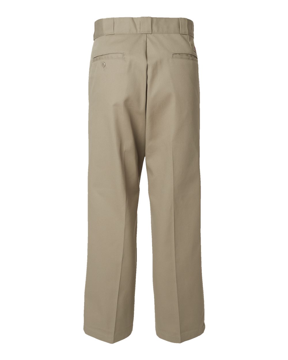 Front View of Desert Sand - 37 Unhemmed Industrial 874® Work Pants - P874