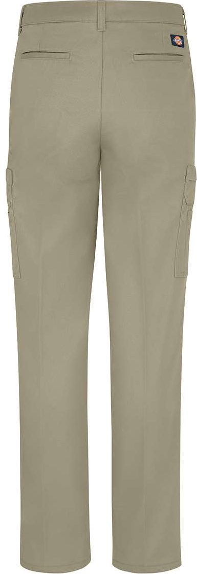 Front View of Desert Sand Women's Cotton Cargo Pants - FP39