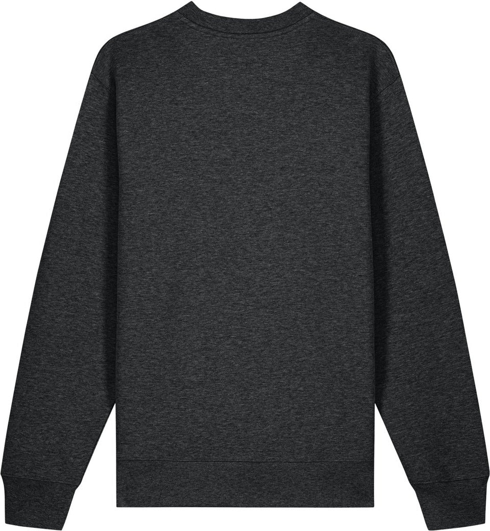 Front View of DkHtGry Stanley/Stella Unisex Changer 2.0 Crewneck Sweatshirt SXU004