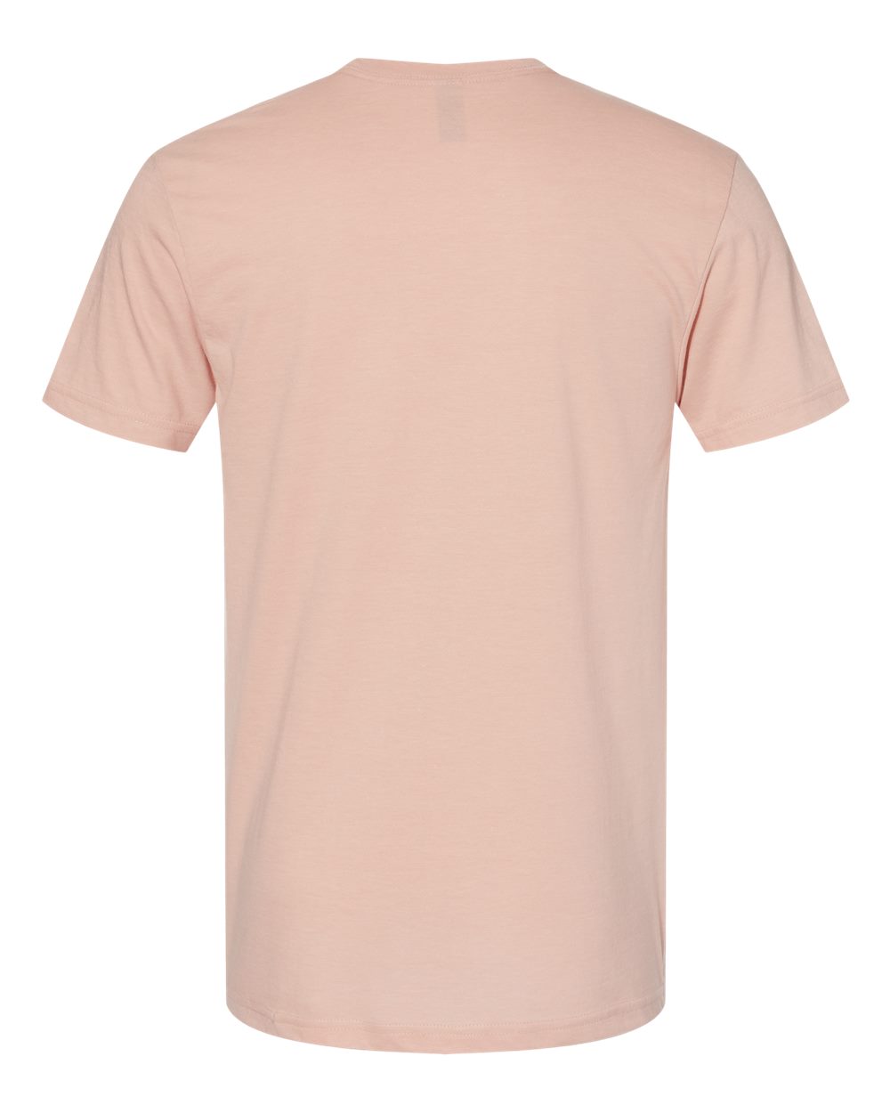 Front View of Dusty Rose Softstyle® CVC T-Shirt - 64000CVC