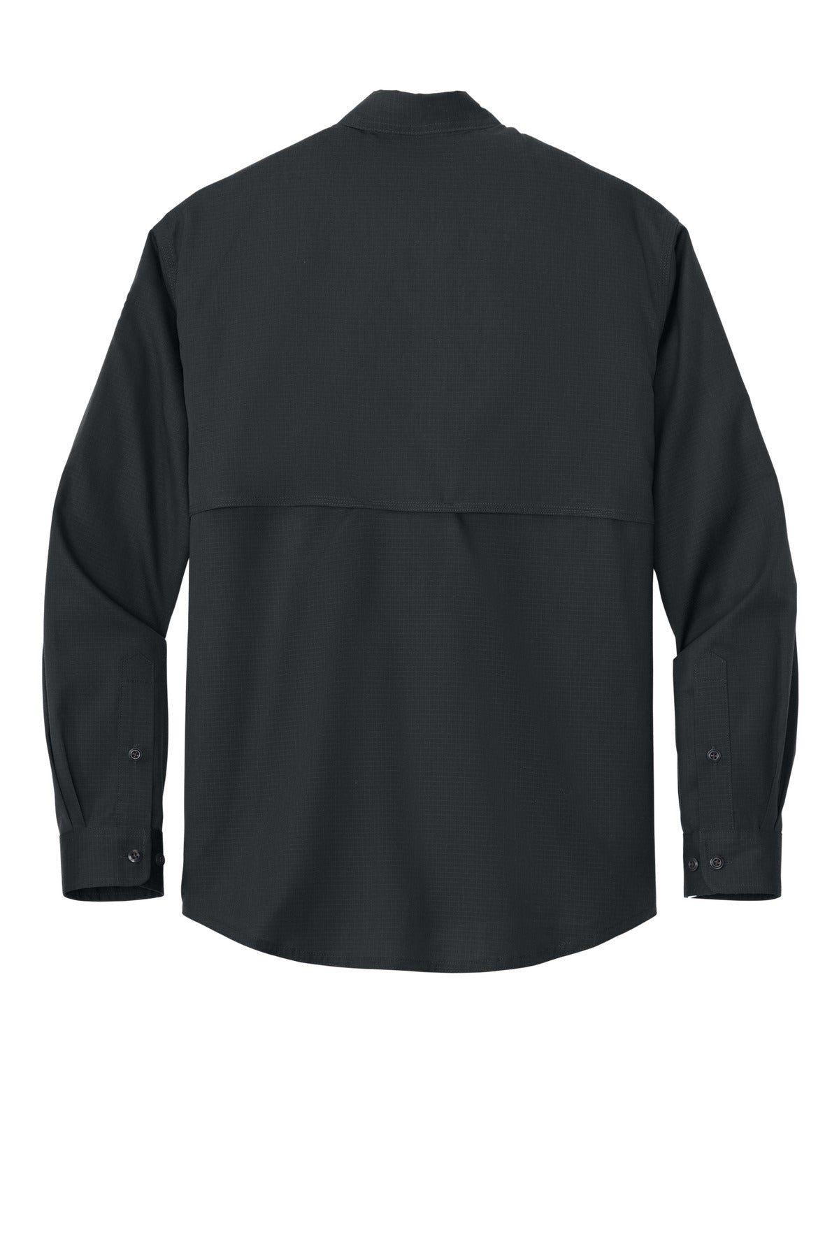 Front View of EchoSteel CornerStone Long Sleeve Select Tactical Shirt CSW176