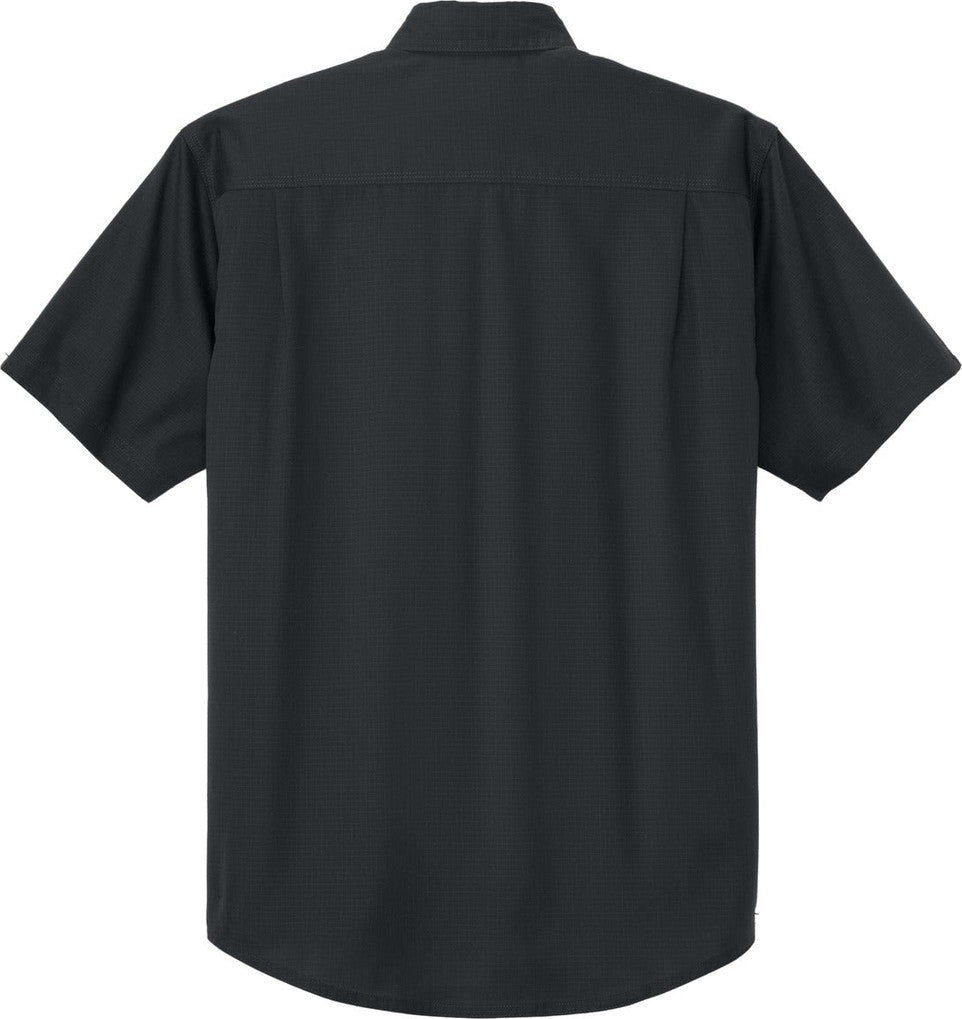Front View of EchoSteel CornerStone Short Sleeve Select Ripstop Shirt CSW175