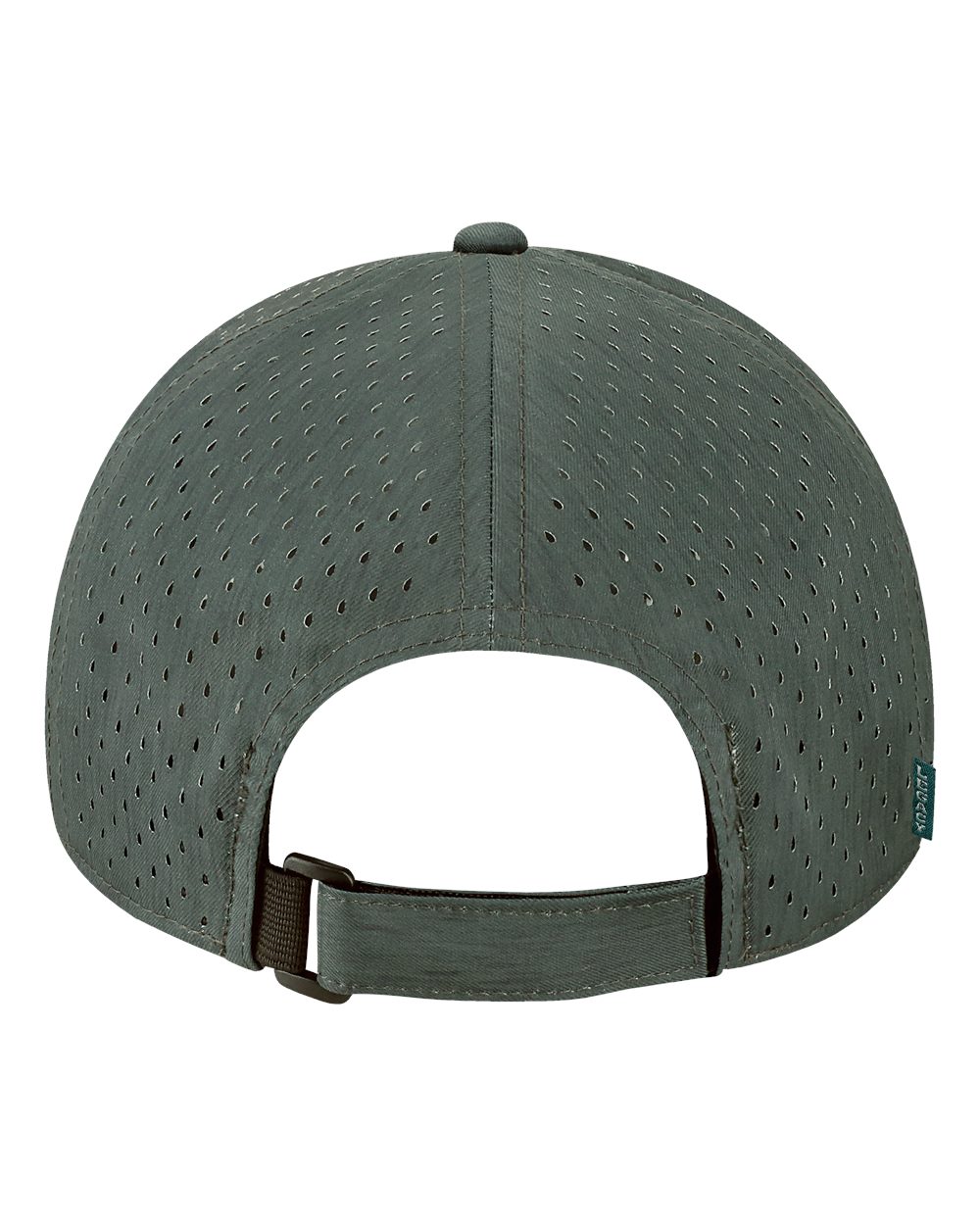 Front View of Eco Black Reclaim Sport Mesh Cap - RECS