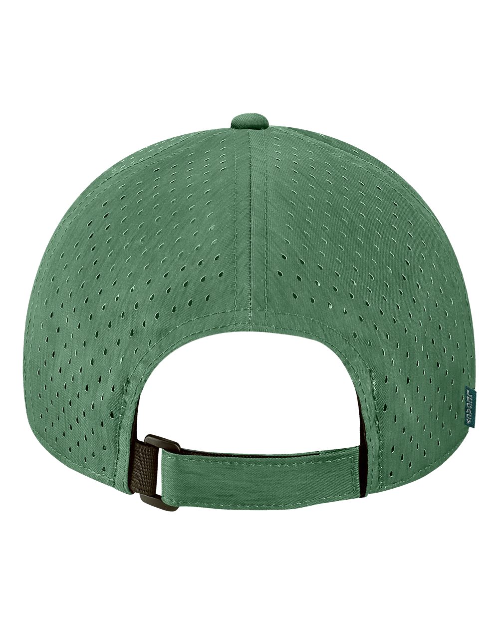 Front View of Eco Dark Green Reclaim Sport Mesh Cap - RECS