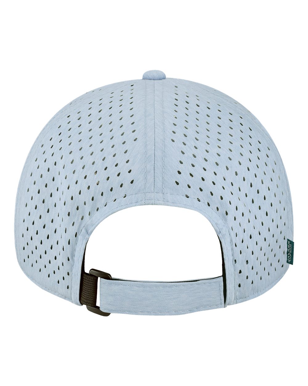 Front View of Eco Power Blue Reclaim Sport Mesh Cap - RECS