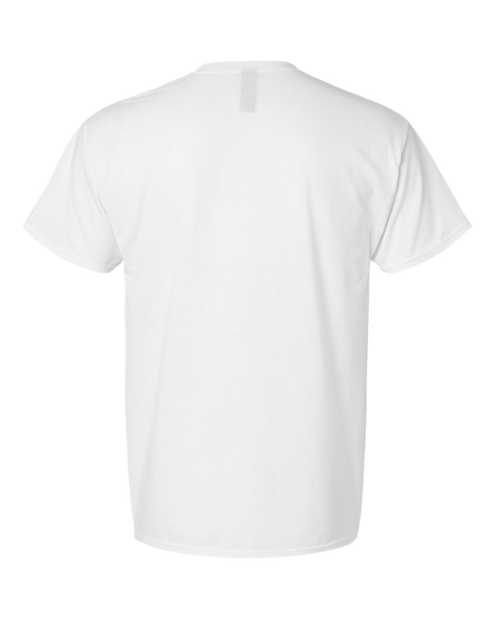 Front View of Eco White Perfect-T Triblend T-Shirt - 42TB