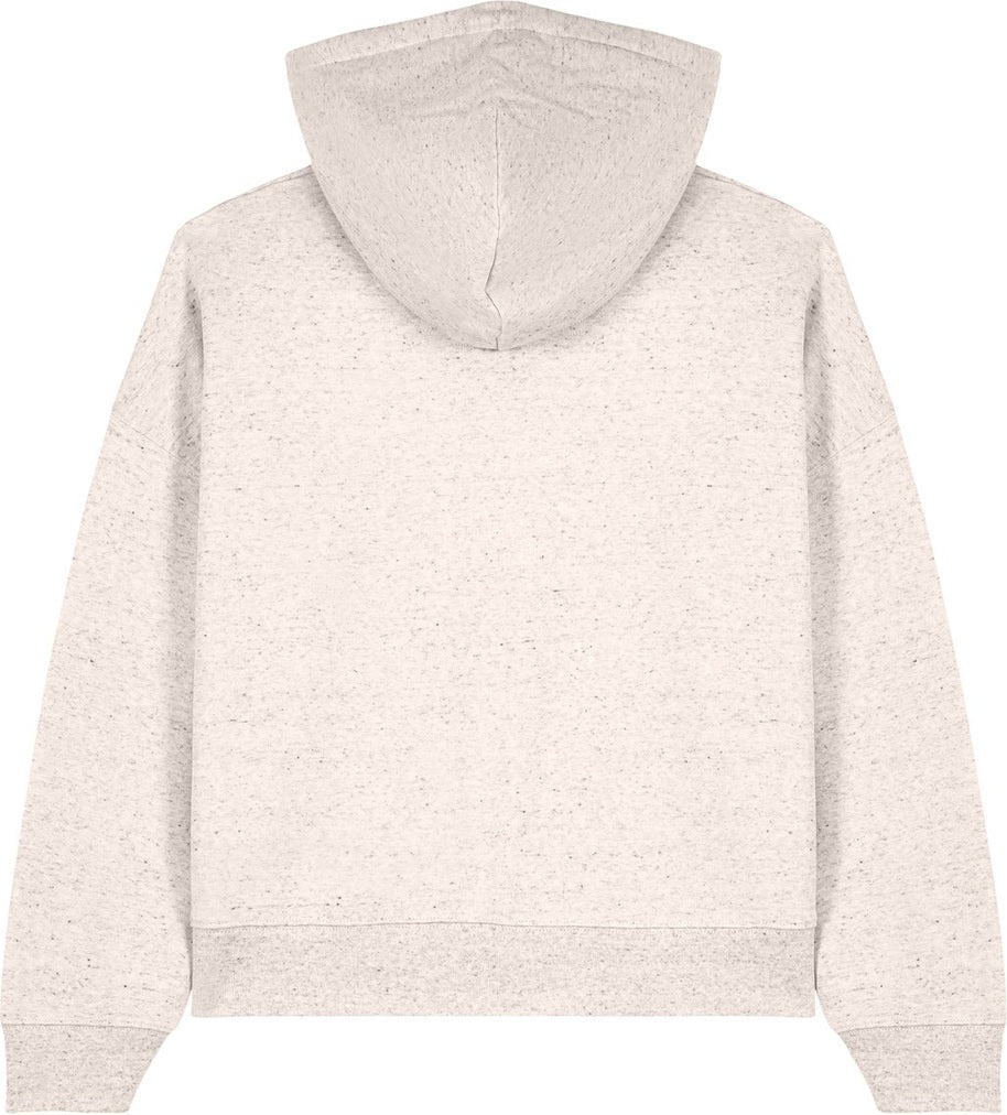 Front View of EcoHeather Stanley/Stella Women's Stella Nora Hooded Sweatshirt SXW035